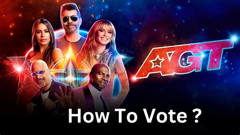how to vote for america s got talent 2023 agt 2023 season 18 voting method