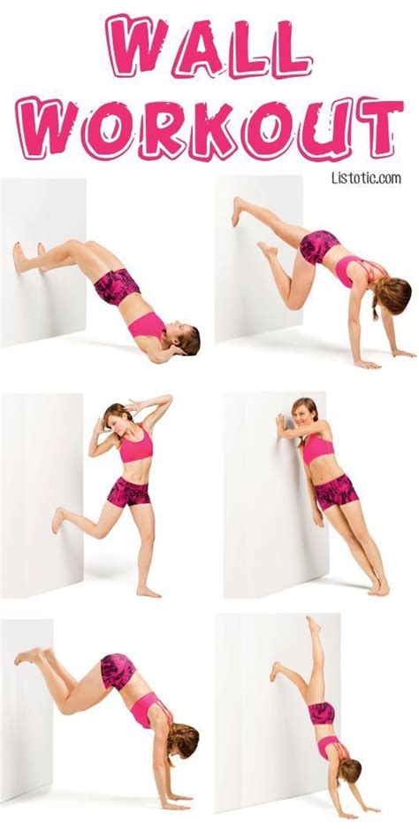 1 Full Body Wall Workout No Gym Or Equipment Required 7 Fun
