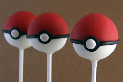 Pokemon Cake Pops 3 Made By Me Goods By Kcreative Kris Flickr