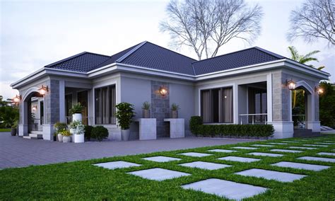 Ibulanku proposed village house | Amerikan evleri, Lüks evler, Ev dış