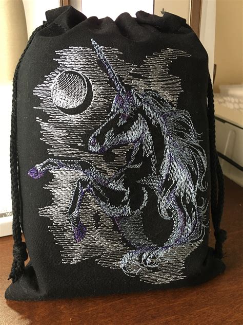 Maybe you would like to learn more about one of these? Unicorn Tarot Bag | Etsy | Tarot bags, Embroidered bag, Dragon design