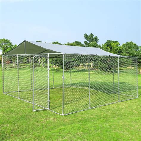 15 X 15 Large Pet Dog Run House Kennel Shade Cage Kennel Cover Dog