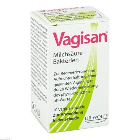 VAGISAN Milchsäure Bakterien Vaginalkapseln 10 St Preisvergleich PZN