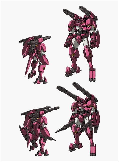 Iron Blooded Orphans All Gundam Frames Hd Png Download Kindpng