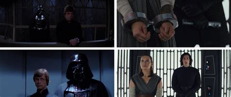 I Enjoyed The Similarities Between These Two Scenes Starwars