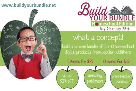 Sale Build Your Bundlehomeschool Edition A Teaching Mommy