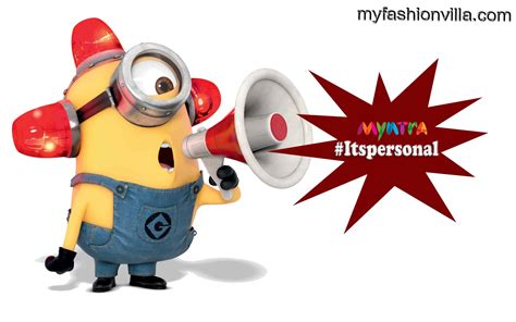 Omg I Spotted Minions Using Myntra App