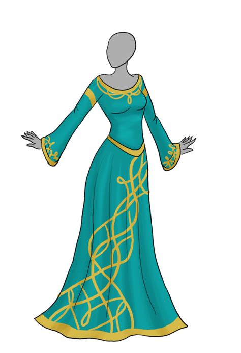 Celtic Dress Adoptable Sold By Captain Savvy On Deviantart