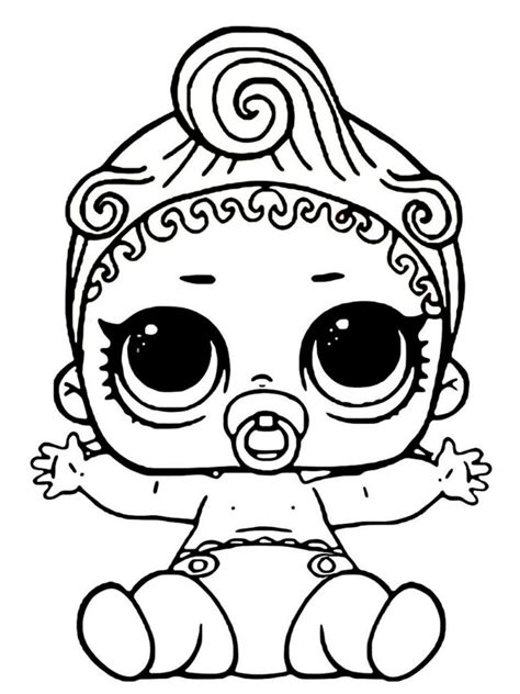 Baby Lol Surprise Coloring Pages Download And Print Baby Lol Surprise