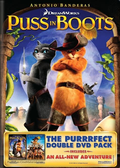 Puss In Boots The Three Diablos 2012 Dvd Movie Cover