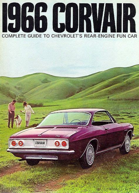 Complete Guide 1966 Corvair Brochure Cover Chevrolet Corvair Chevy
