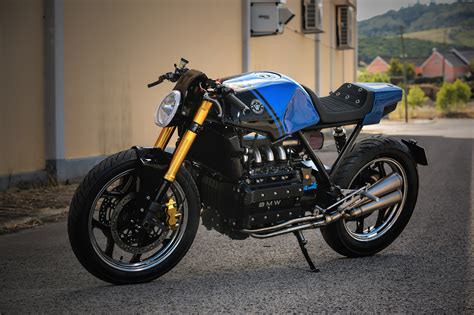 Blue Moon Bmw K100 Café Racer By Rw Motorcycles Bikebound