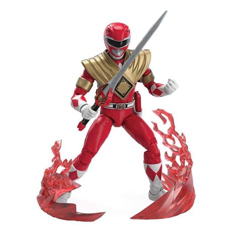 Power Rangers Red Lightning Collection Remaster Mighty Morphin Hasbro