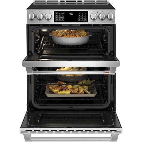 Café 67 Cu Ft Slide In Double Oven Electric Induction Convection