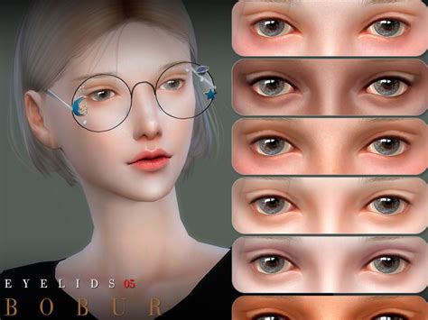 Bobur Eyelids 05 Sims 4 Eyelids For All Ages Emily Cc Finds