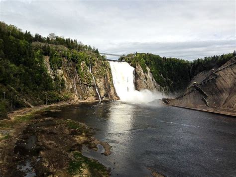 Breathtaking Montmorency Falls In Quebec City Quebec City Canada