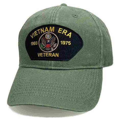 Vietnam Era Veteran Vintage Hat W Eagle