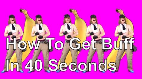 how to get buff in quick in 40 seconds youtube