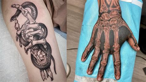 Top 77 Skeleton Hand Tattoos Super Hot Esthdonghoadian