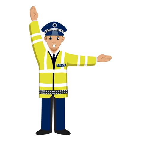 Traffic Police Cartoon Drawing Download In Under 30 Seconds Canvas