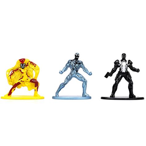 Marvel Spider Man Nano Metalfigs Mini Figure Wave 7 18 Pack