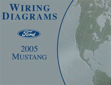 Ford Mustang Wiring Diagrams Schematics Drawings Color Codes