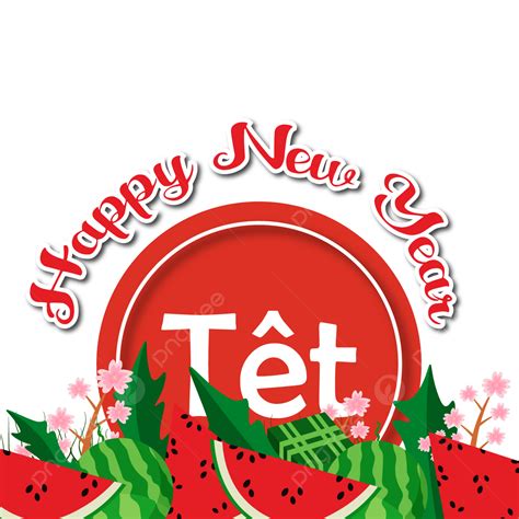 Tet New Year Vector Hd Images Vietnamese Happy New Year Tet Vector