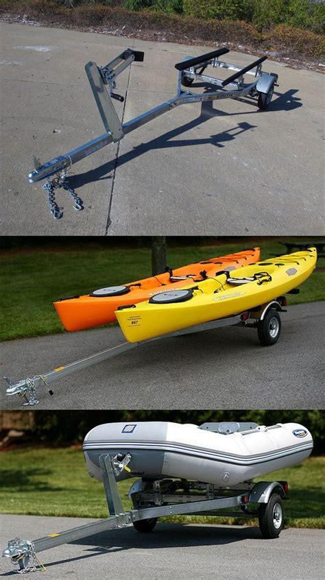 Ce Smith Multi Sport Boat And Kayak Trailer W Bunks 8 Wheels 12