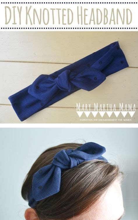 How To Sew A Knotted Headband Full Tutorial And Pictures For Diy