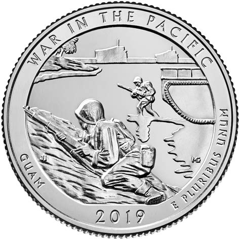 ¼ Dollar Washington Quarter War In The Pacific National Historical