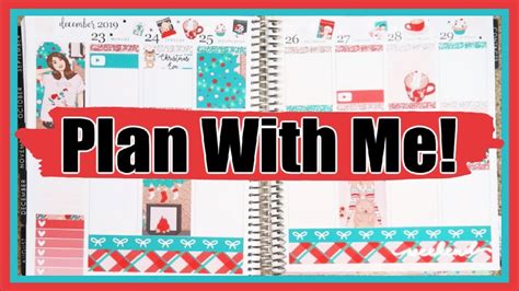 Plan With Me Sleigh All Day Printable Beayoutiful Planning Youtube