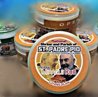 Top 5 padre pio famous quotes & sayings: Padre Pio Healing Oil | Shopee Philippines