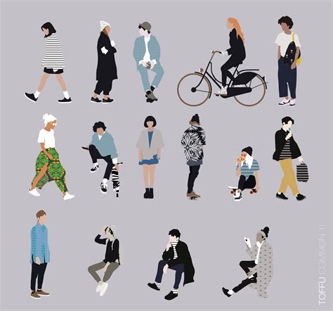 15 Vector Common People Pack Toffu For More