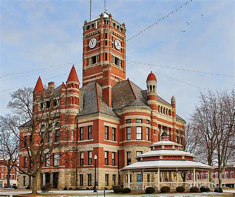 Williams County Courthouse In Bryan Ohio Photograph By Jack Schultz