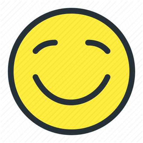 Blushing Emoji Emoticons Face Happy Smiley Icon Download On