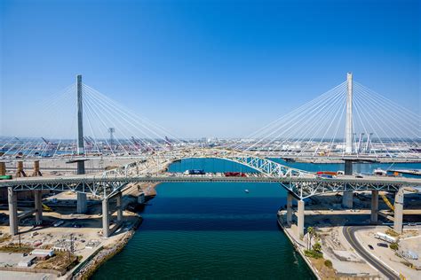 New Bridge Boosts Capacity From Port Of Long Beach Asce