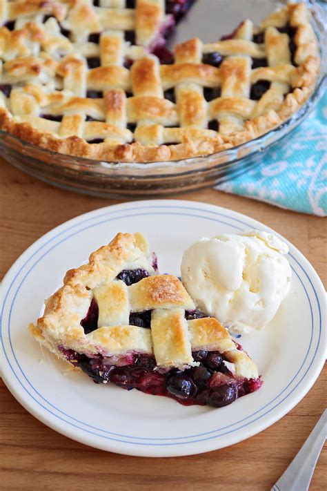homemade blueberry pie the baker upstairs