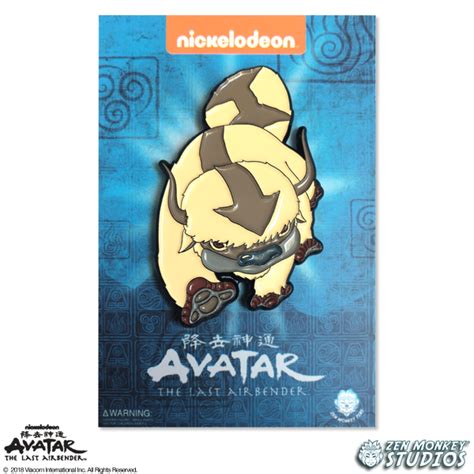 Avatar The Last Airbender Appa Enamel Pin