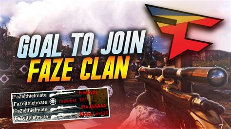 My Goal To Join Faze Clan Youtube