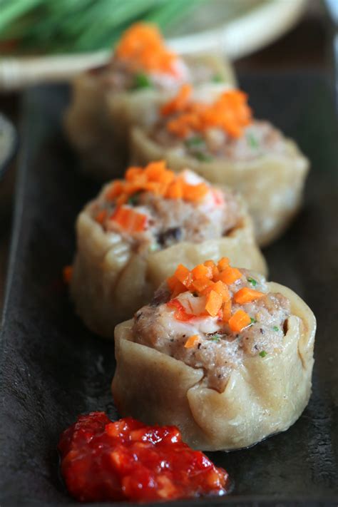 Shumai Recipe Siu Mai Chinese Steamed Dumpling Foxy Folksy