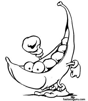 Check out our nice collection of the fruits and veggies coloring pictures worksheets.new fruits and veggies coloring pages added all the time. Printable vegetable Peas happy face coloring page ...