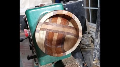 Wood Turning My First Segmented Bowl Youtube