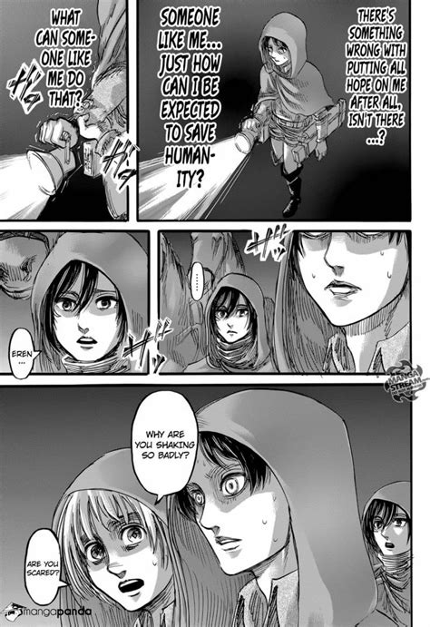 It is set in a fantasy world where humanity lives within territories surrounded by three enormous walls that. AoT/SnK CHAPTER 73 13/41 | Attack on titan, Attack on ...