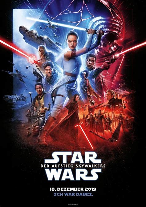 Star Wars The Rise Of Skywalker International Poster Is Epic Scifinow