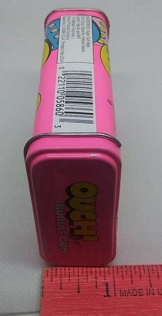 Rare Ouch Bubble Gum Bandaid Vintage Tin 1990s For Sale Online Ebay