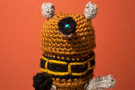 Amigurumi Dalek Two Hearts Crochet