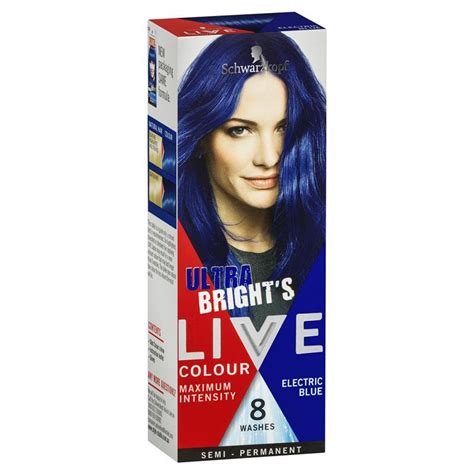 Buy Schwarzkopf Live Colour Ultra Brights Electric Blue Online at