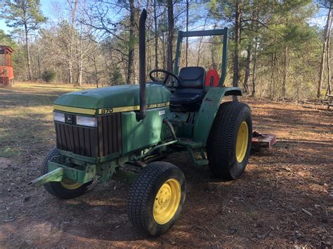John Deere 870 Diesel Farm Tractor With Pto Advanced Tool And Equipment