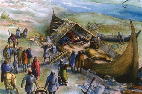 1000 Year Old Viking Boat Burial Discovered Under Market Square In
