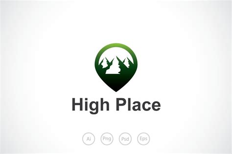 High Place Logo Template Creative Daddy